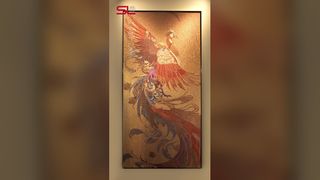 Преобразите пространство с помощью наших роскошных декоративных металлических настенных рисунков со светом и тенями.