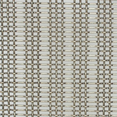 Good Flexibility Stainless Steel Architectural Mesh with 2.5mm X 4 Cable Diameter and Antique Bronze Plated Surface for Building Facades