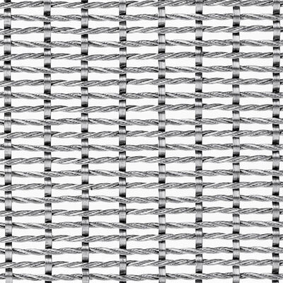 Customized Length Architectural Metal Fabric Designed with Plain Weave Style Enhancing Both Functionality and Appearance