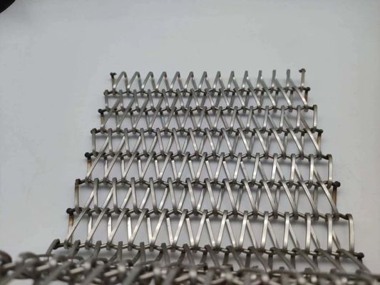 Нержавеющая сталь спиральная проволочная сетка коррозионностойкое оцинкованное покрытие