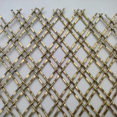 400 Mesh Pvd Золотая декоративная металлическая сетка для коммерческих применений