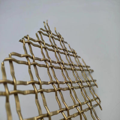 400 Mesh Pvd Золотая декоративная металлическая сетка для коммерческих применений