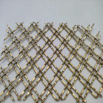 400 Mesh Pvd Золотая декоративная металлическая сетка для коммерческих применений
