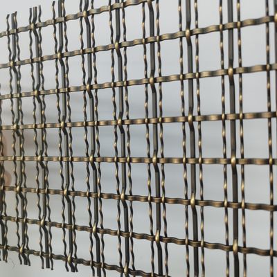 Противокоррозионная бронзовая сетка из нержавеющей стали для шкафов
