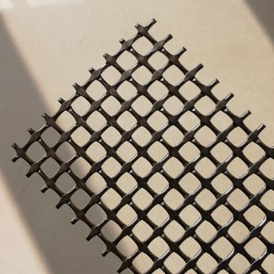 Сертификат ISO9001 Diamond Woven Mesh 42,2% Открытая площадь для тяжелой промышленности