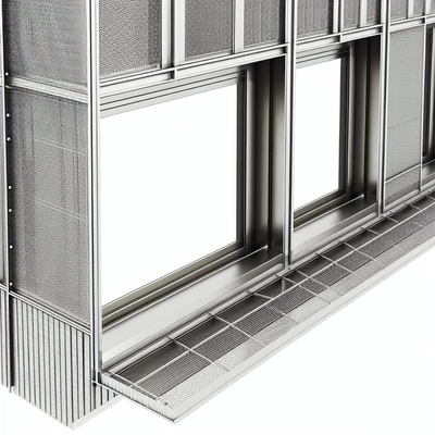 12mm Aluminum Alloy Architectural Mesh Curtain for Building Facades