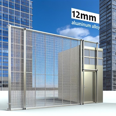 12mm Aluminum Alloy Architectural Mesh Curtain for Building Facades