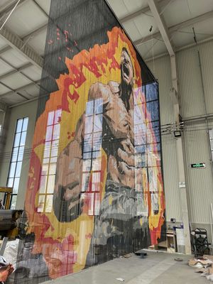 Прочная и долговечная металлическая цепочка для защиты от насекомых и вредителей для дверей