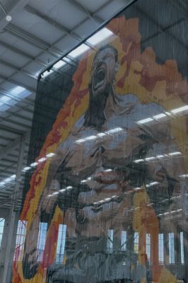 Прочная и долговечная алюминиевая цепная москитная сетка, идеально подходящая для пищевых производств