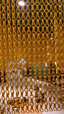 12x24 мм цепной размер Алюминиевый цепной муховой экран с 60% открытой площадью и 1,2 мм диаметром провода для эффективного контроля мухи