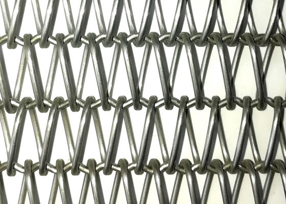 0.5mm-2.0mm Диаметр проволоки Спиральная проволочная сетка с сертификатом SGS / Ширина 0.5m-2.0m
