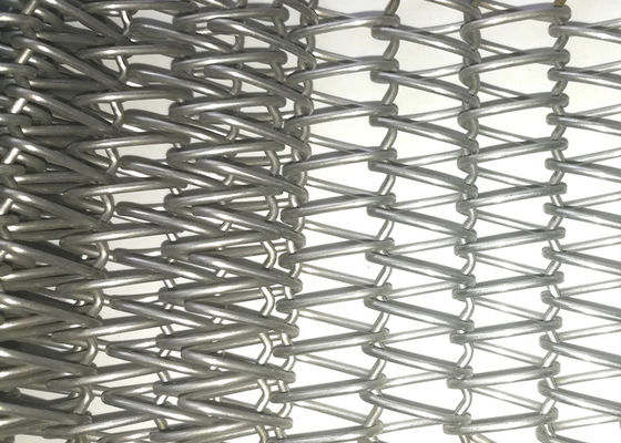 Гофрированная спиральная архитектурноакустическая сплетенная ткань 3mm ячеистой сети толстое