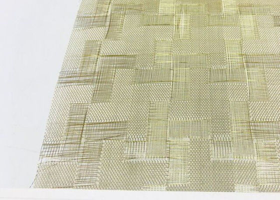 стекло 120m сплетенное Twill прокатало для ячеистой сет сети архитектурноакустического плакирования фасада