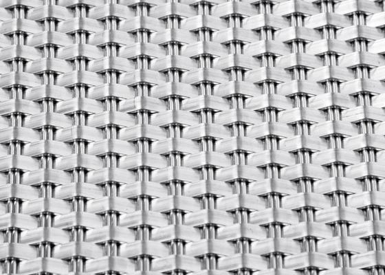 ячеистая сеть 1.5m плоская плотная сплетенная обшивает панелями архитектурноакустический навес тканей сетки