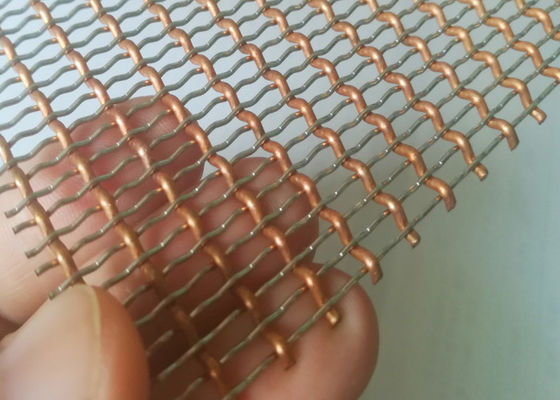 гриль сетки рассекателя комнаты 2.5mm ячеистой сети 36m декоративный сплетенный Chrome
