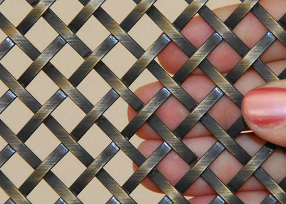 5ft гофрированная зона открытия грилей 43,2% ячеистой сети нержавеющей стали декоративная