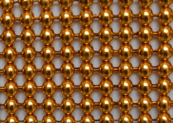 Ткань сетки ткани PVD Sequin фасада 2mm украшения металлическая алюминиевая