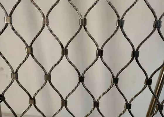 OEM ячеистой сети 8m Antiwear сплетенный диамантом с пряжкой ленты