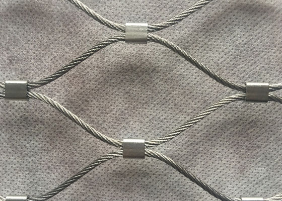 OEM ячеистой сети 8m Antiwear сплетенный диамантом с пряжкой ленты