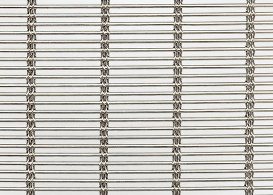 Сплетенный занавес сетки металла плакирования 3.5mm MetalFabric архитектурноакустический