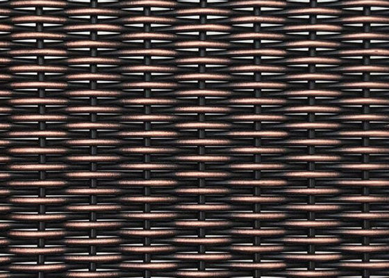 Медь Ss сетки металла антиквариата 6mm архитектурноакустическая сплетенная декоративная для заволакиваний стены