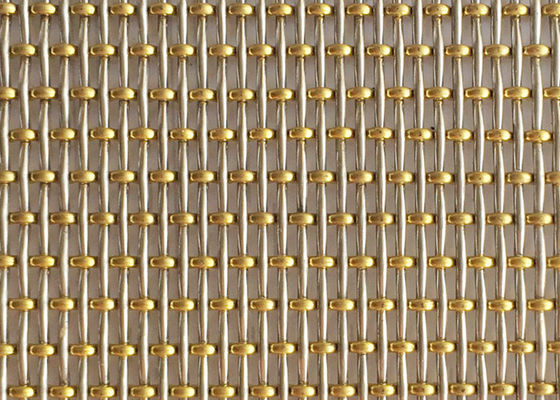 замок украшения шарика 3.2mm латунный гофрирует перила лестниц ячеистой сети сплетенные