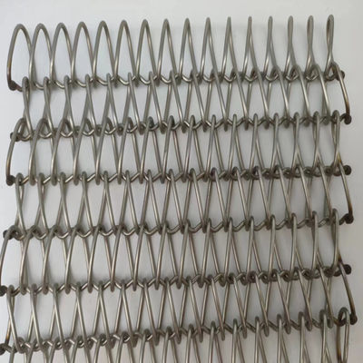 Первичный цвет ПВХ покрытая спиральная проволочная сетка прочная долговечная