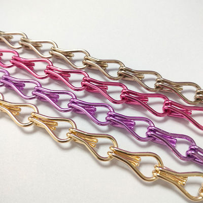 Алюминиевый крюк цепочка Домашнее убранство Контроль вредителей Заказ гостиничный перегородка Алюминиевый крюк бусы шторы Производители оптом