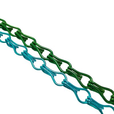 Прочный алюминиевый цепный муховой экран для вентиляции Металлический цепный муховой экран для вредителей