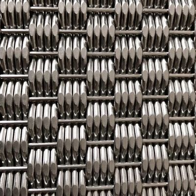 Металлическая сетка из нержавеющей стали для крупномасштабной фасадной облицовки в городских коммерческих зданиях