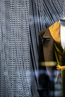 Алюминиевая цепочная москитная сетка с 60% открытой площадью и диаметром проволоки 1,2 мм для многоразовой защиты от насекомых